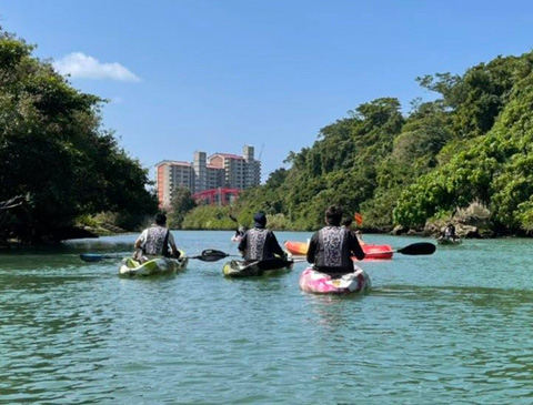 Kayak tour departure